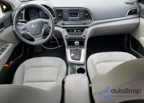 2017 Hyundai Elantra Se z USA, uszkodzony, nr VIN KMHD74LFXHU329857